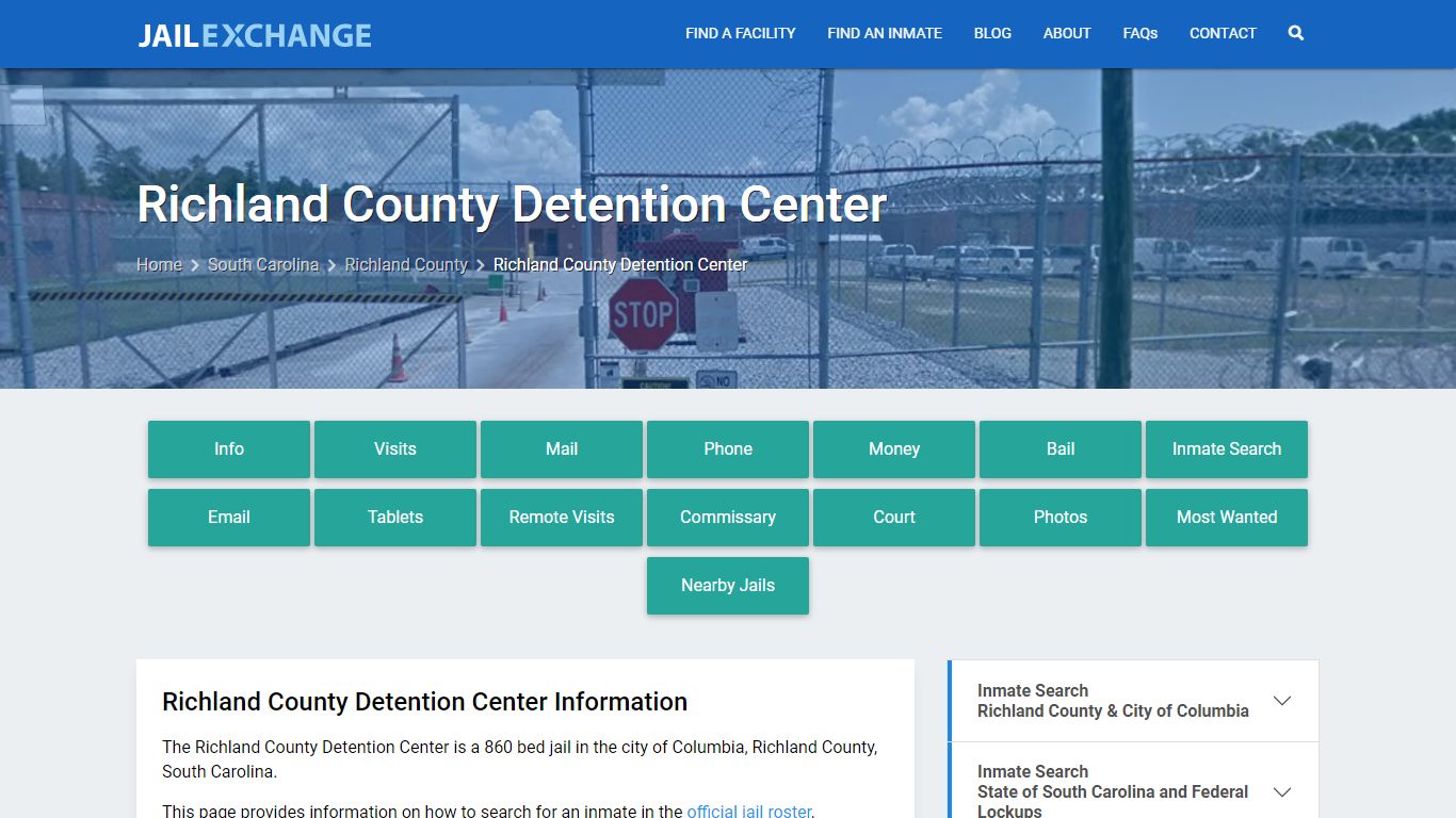 Richland County Detention Center - Jail Exchange